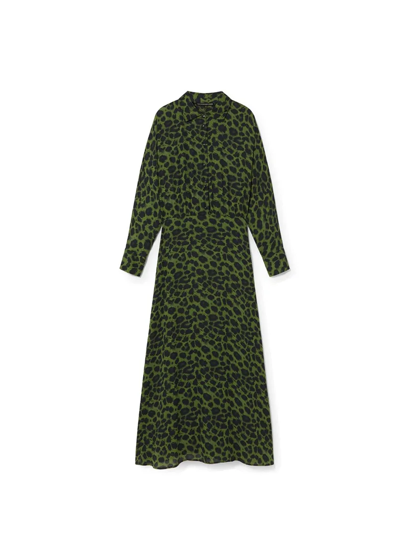 لولا كساديمونت Flowy Printed Shirtdress